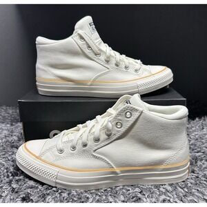 Converse‎ Chuck Taylor Sneakers Shoes Mens Size 10 Malden Street Egret White